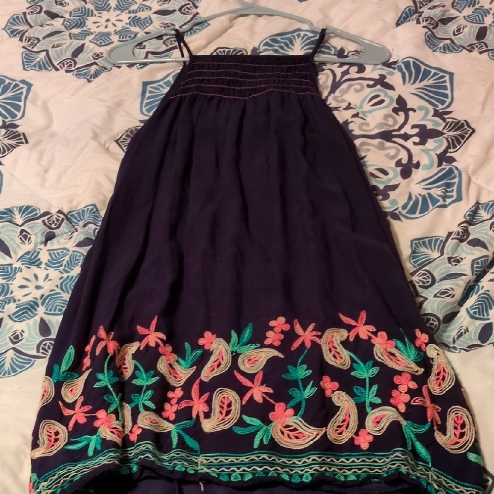 Floral Embroidered Dress